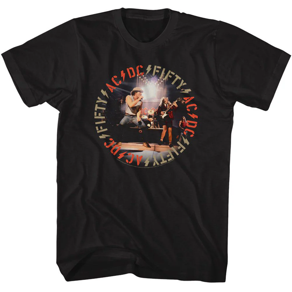 AC/DC Band On Stage 50 T-shirt