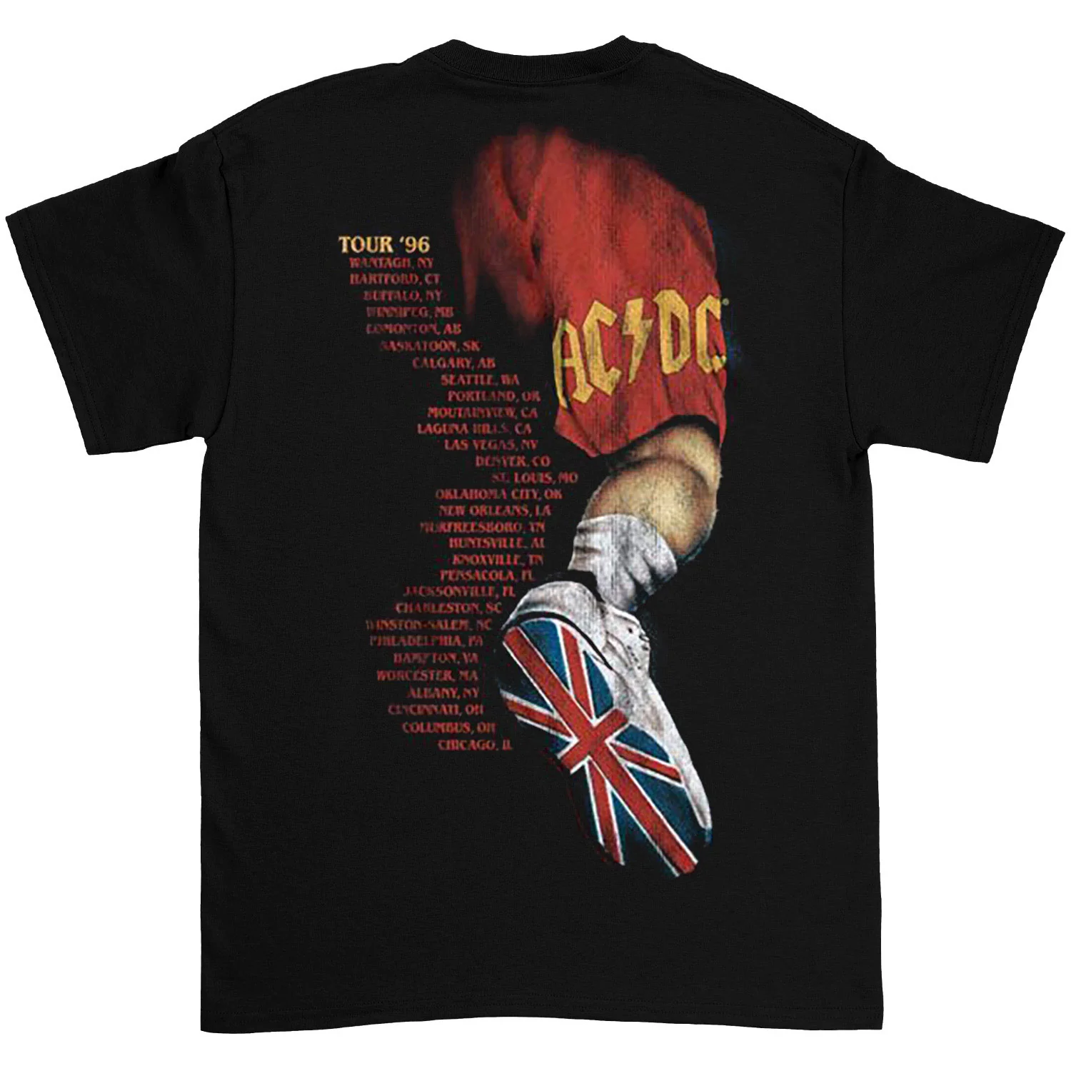 AC/DC Tour 96 T-shirt - Image 2