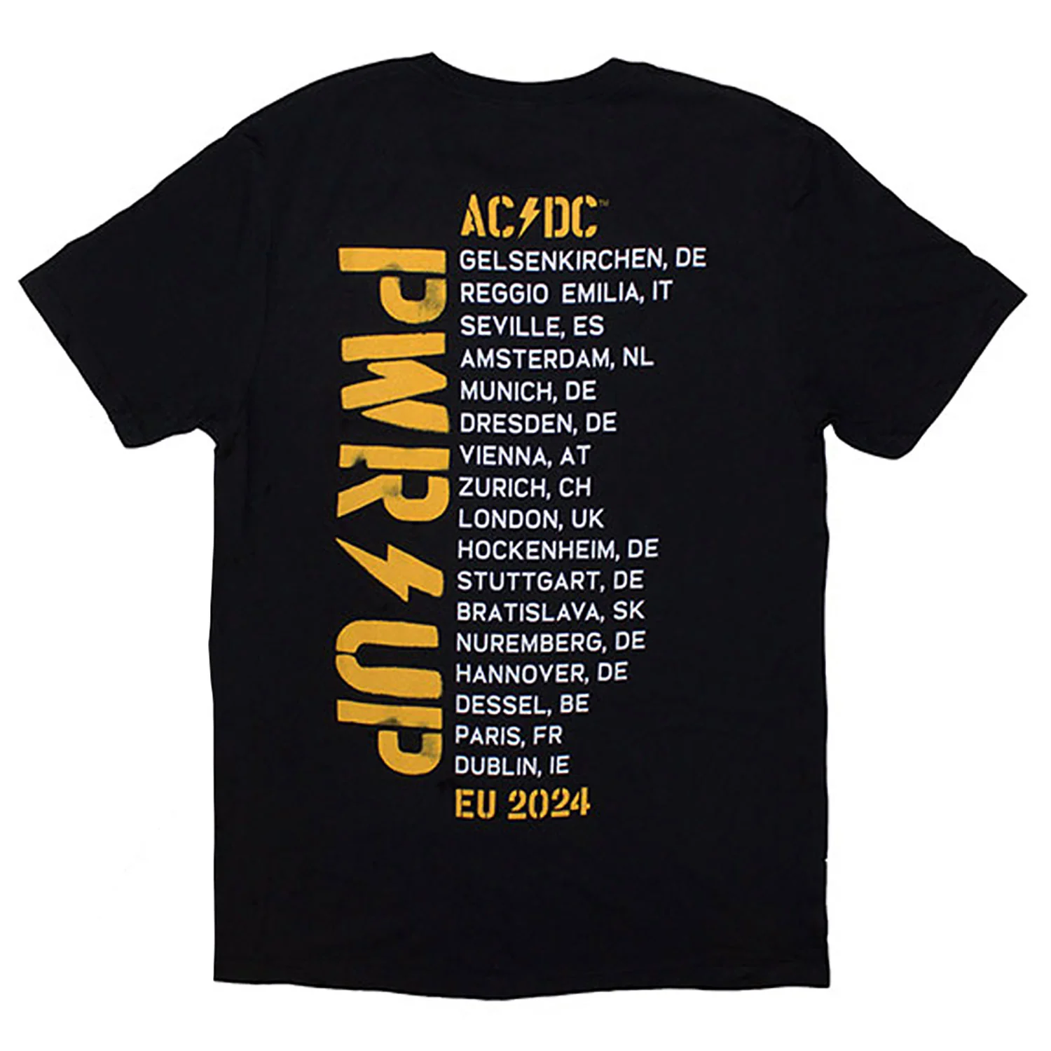 Angus Triangle Pwr-up Eu Tour '27 T-shirt - Image 2