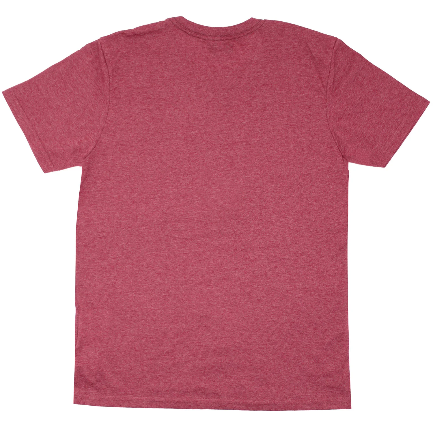 Back In Black On Heather Red T-shirt - Image 2