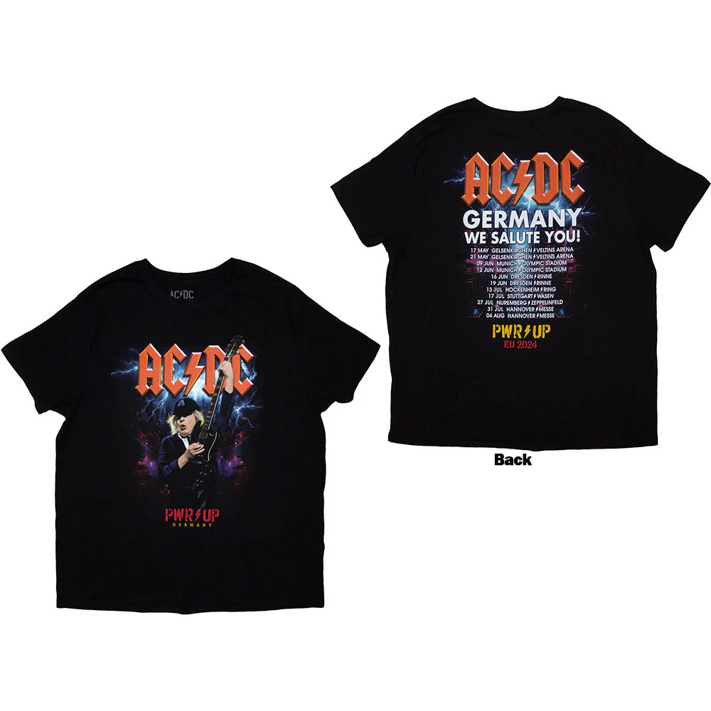 Pwr-up Germany Eu Tour '24 T-shirt