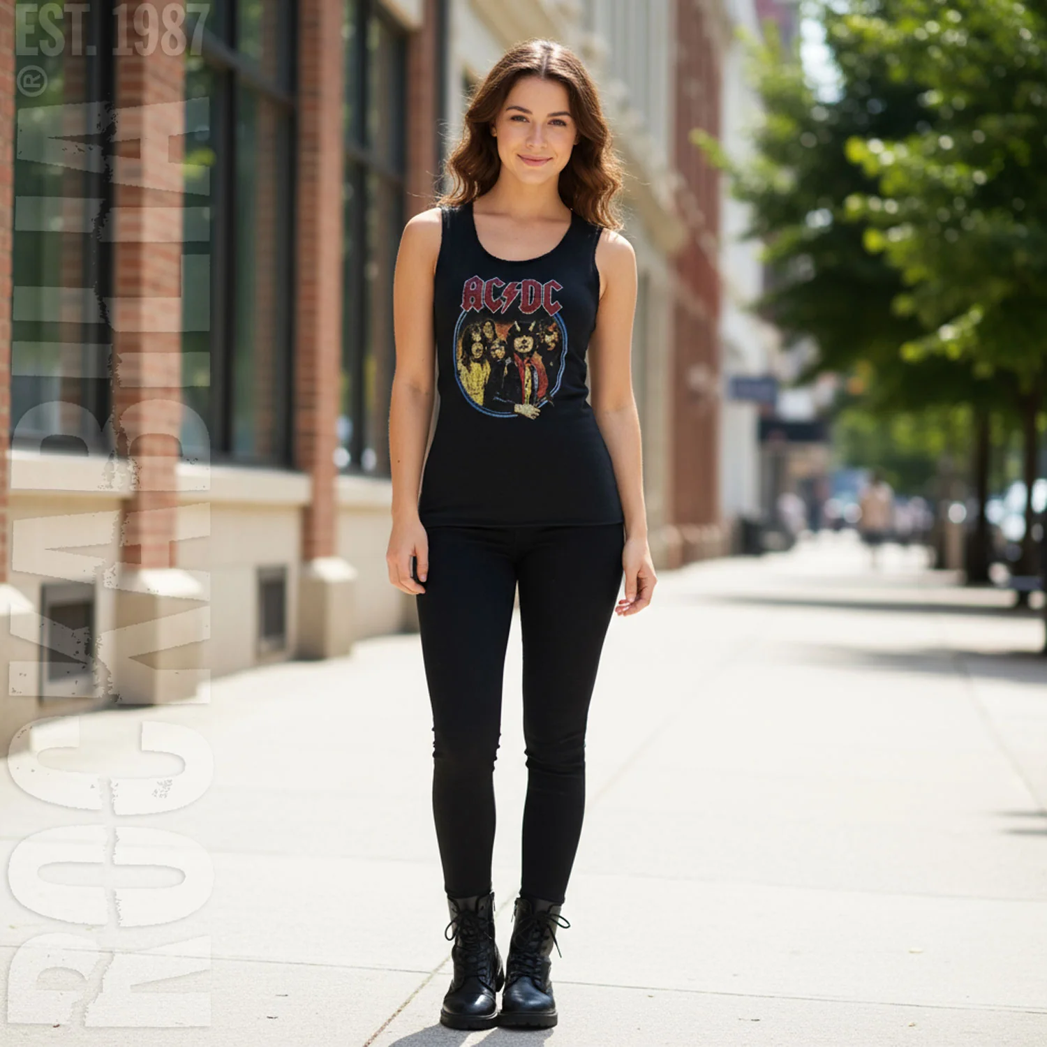 Vintage Distressed Highway To Hell by Freak's Store Junior Top - Image 3
