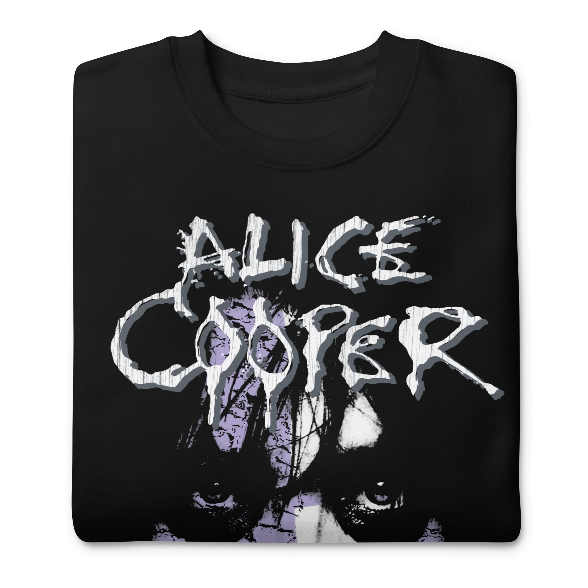 Alice Cooper - Early 2000s Vintage Jumbo Print Sweatshirt - Image 2