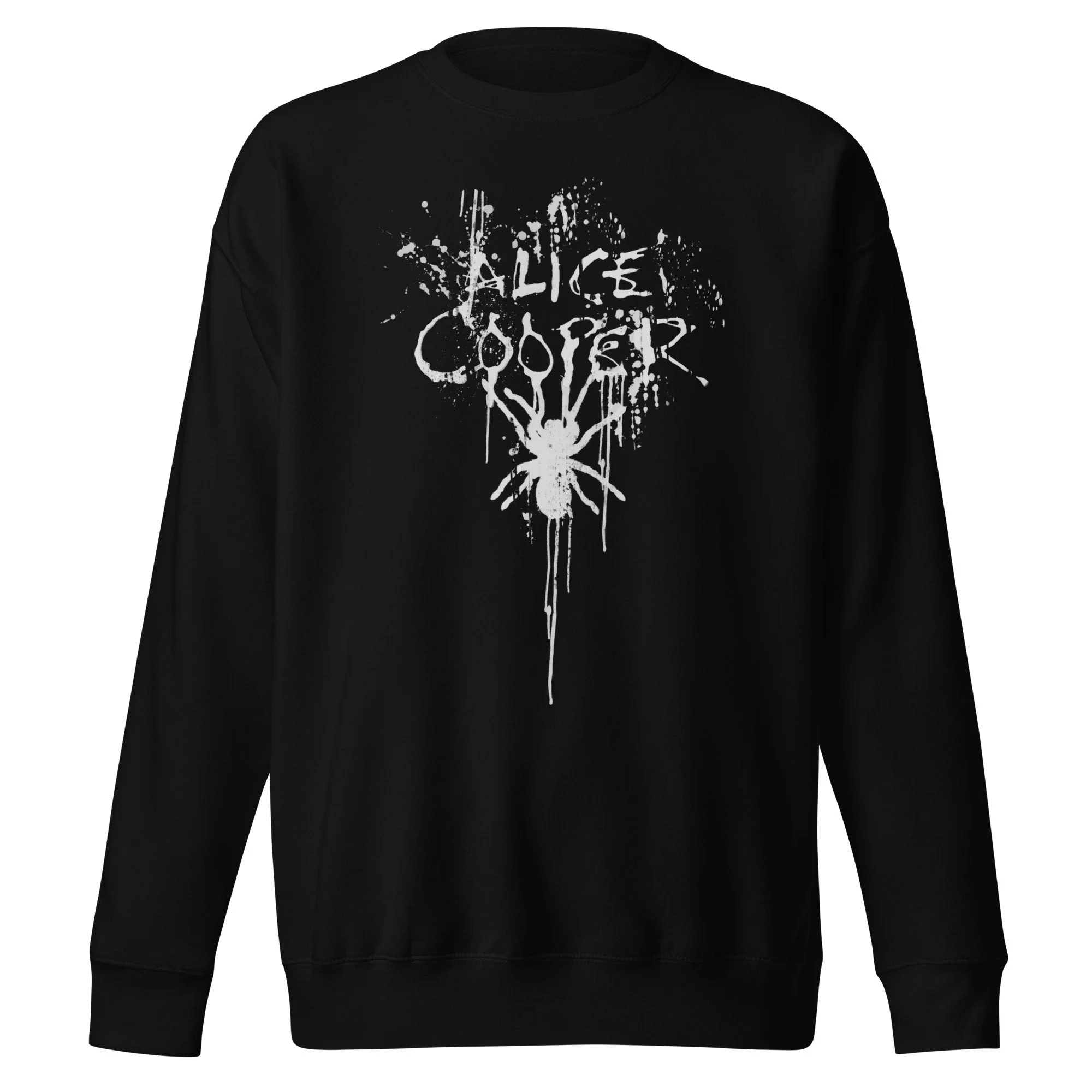 Alice Cooper - Spider Drip Jumbo Print Sweatshirt