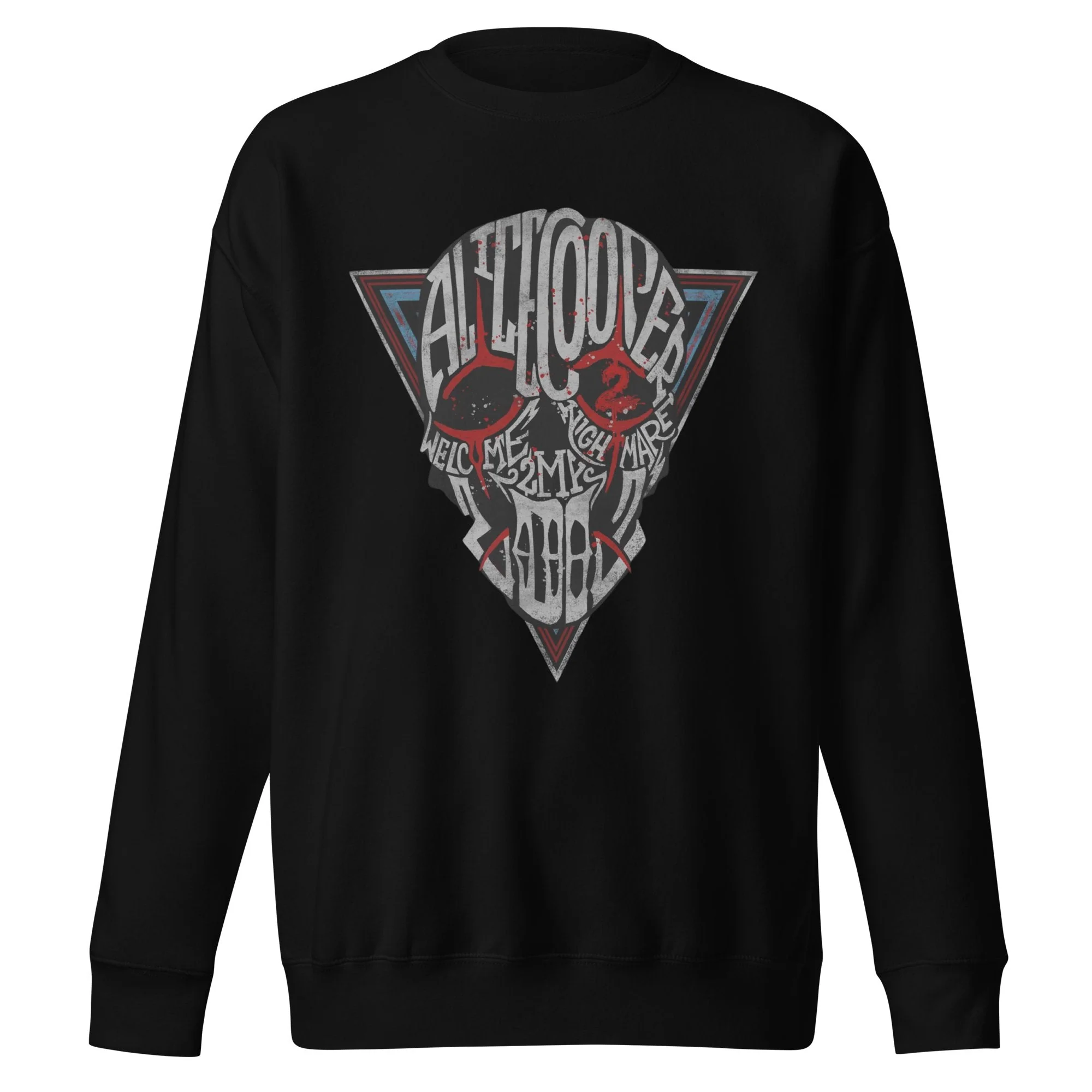 Alice Cooper - Welcome 2 My Jumbo Print Sweatshirt