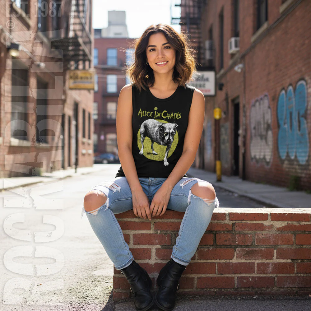 Alice In Chains Self Titled Womens Tank - Image 2