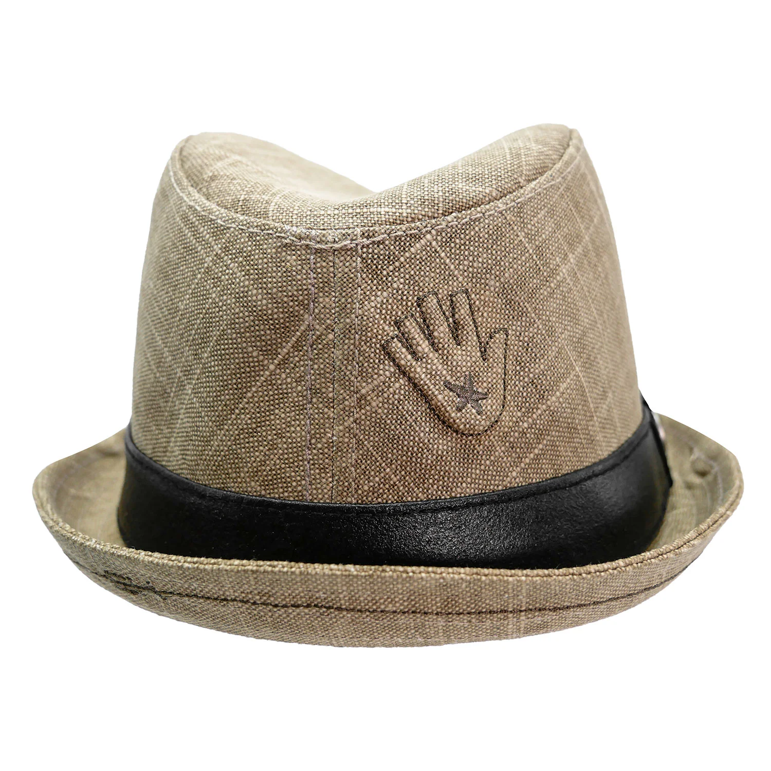 Khaki/Tan Fedora Fedora - Image 2