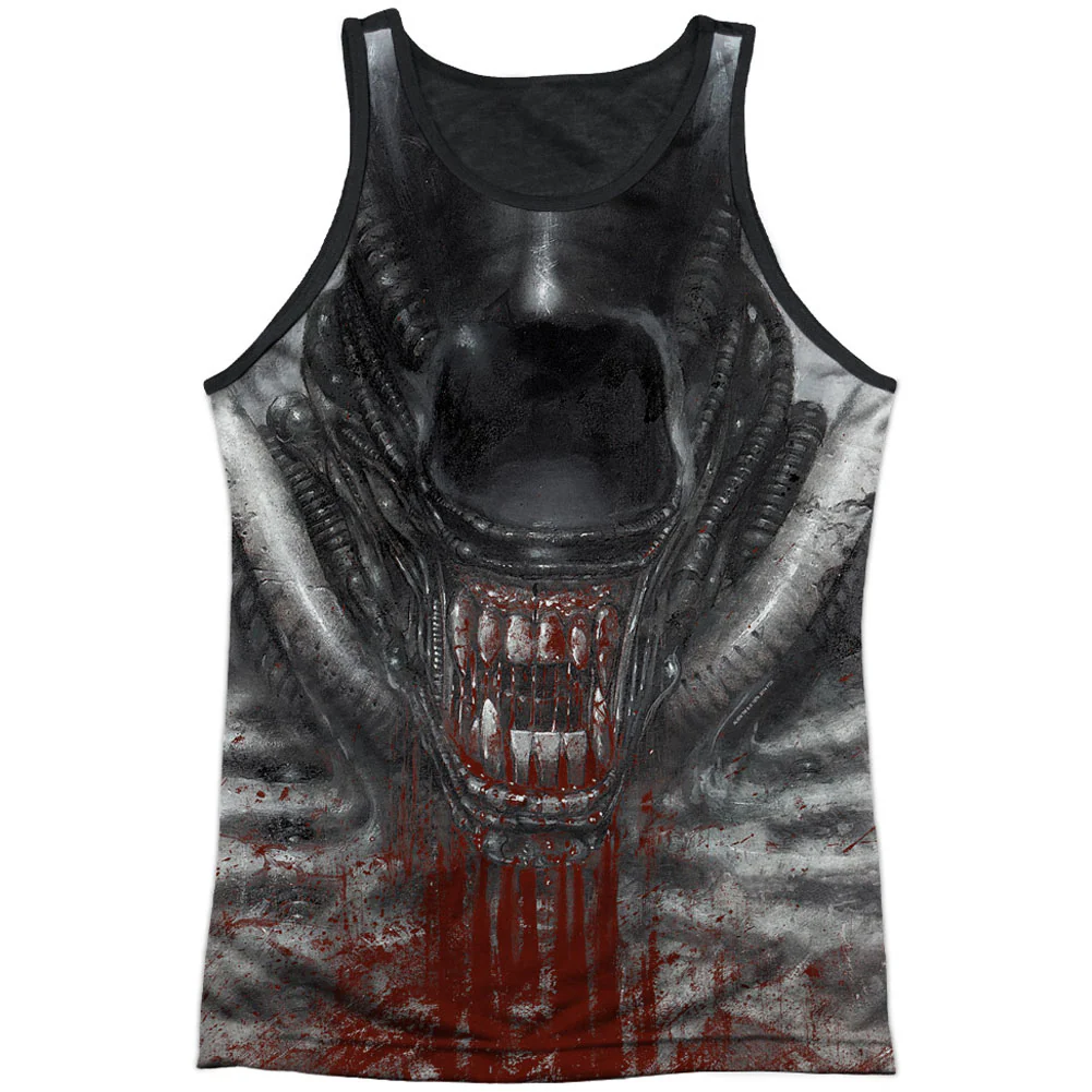 Blood Drool Black Back Mens Tank