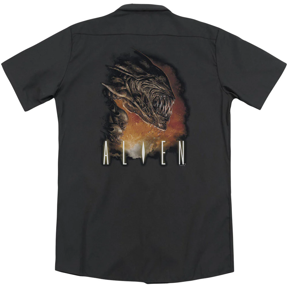 Fangs(Back Print) Workshirt - Image 2