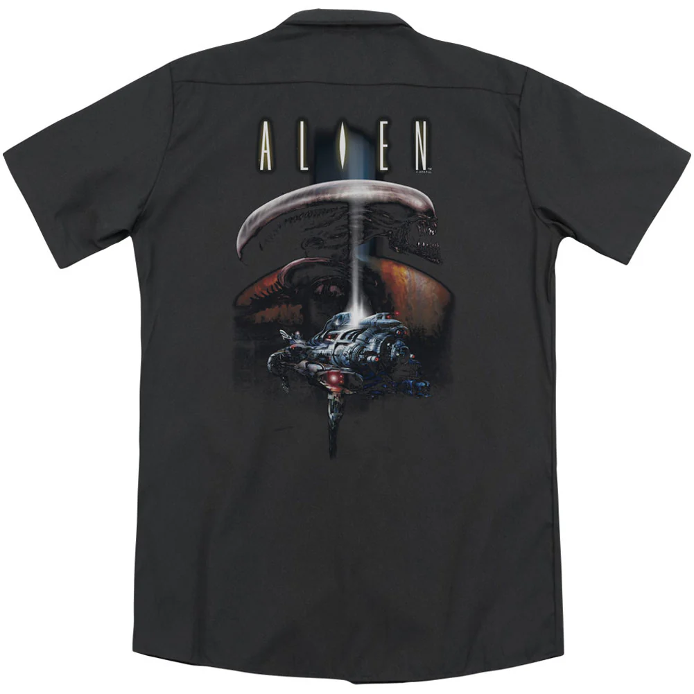 Planet(Back Print) Workshirt - Image 2