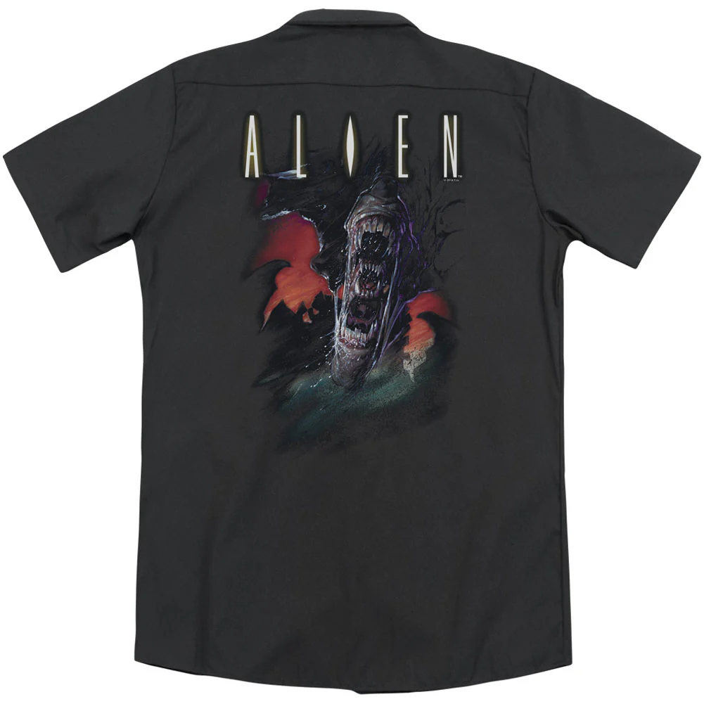 Queen(Back Print) Workshirt - Image 2