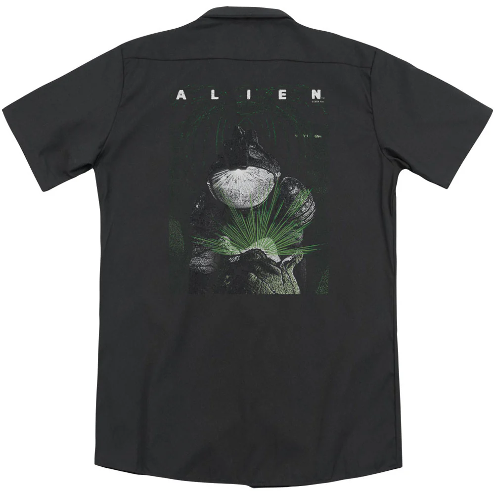 Take A Peak(Back Print) Workshirt - Image 2