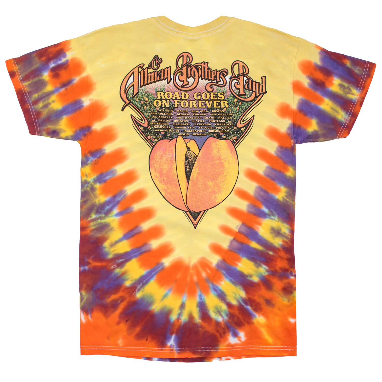 Allmans Tie Dye T-shirt - Image 2
