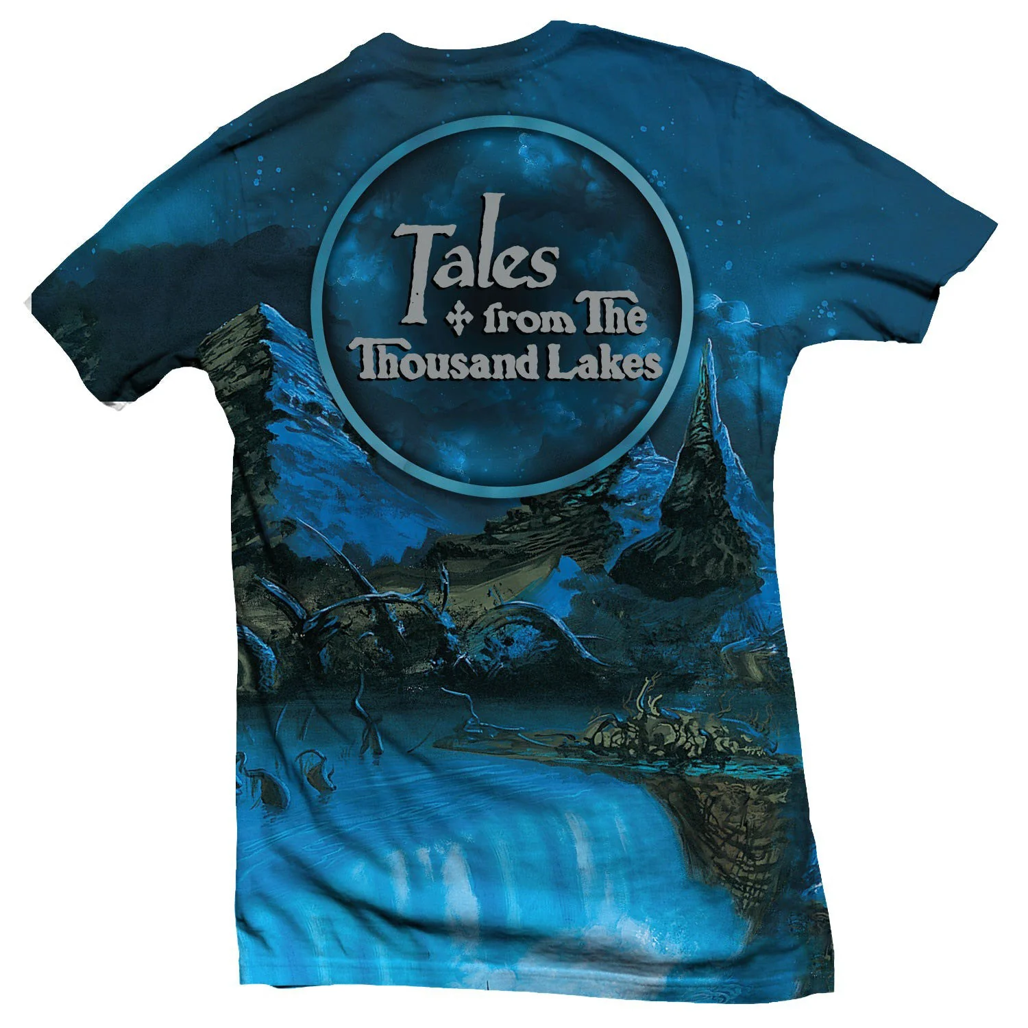 Tales From The Thousand Lakes All Over Print Sublimation T-shirt - Image 2