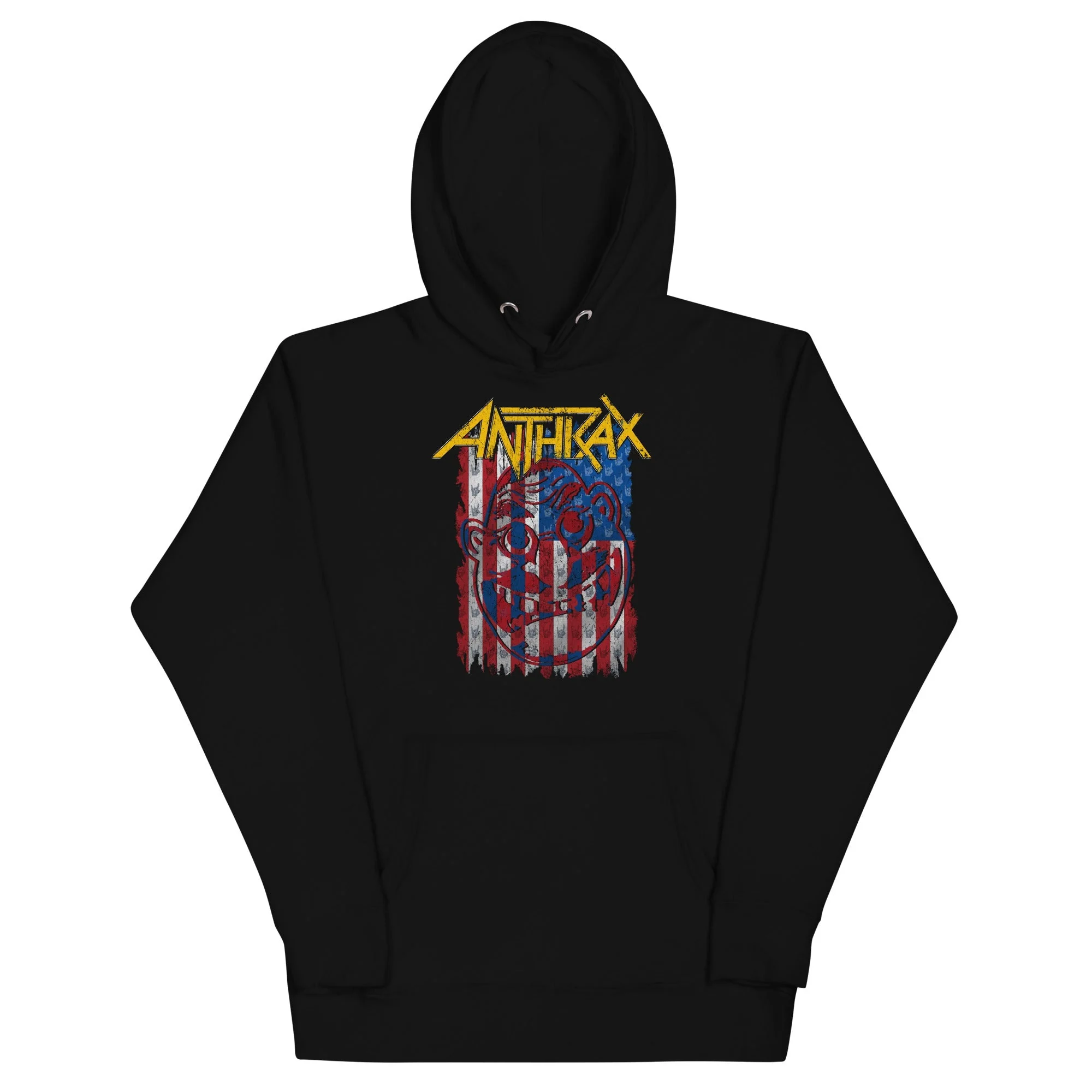 Anthrax - American Flag Hoodie - Image 2