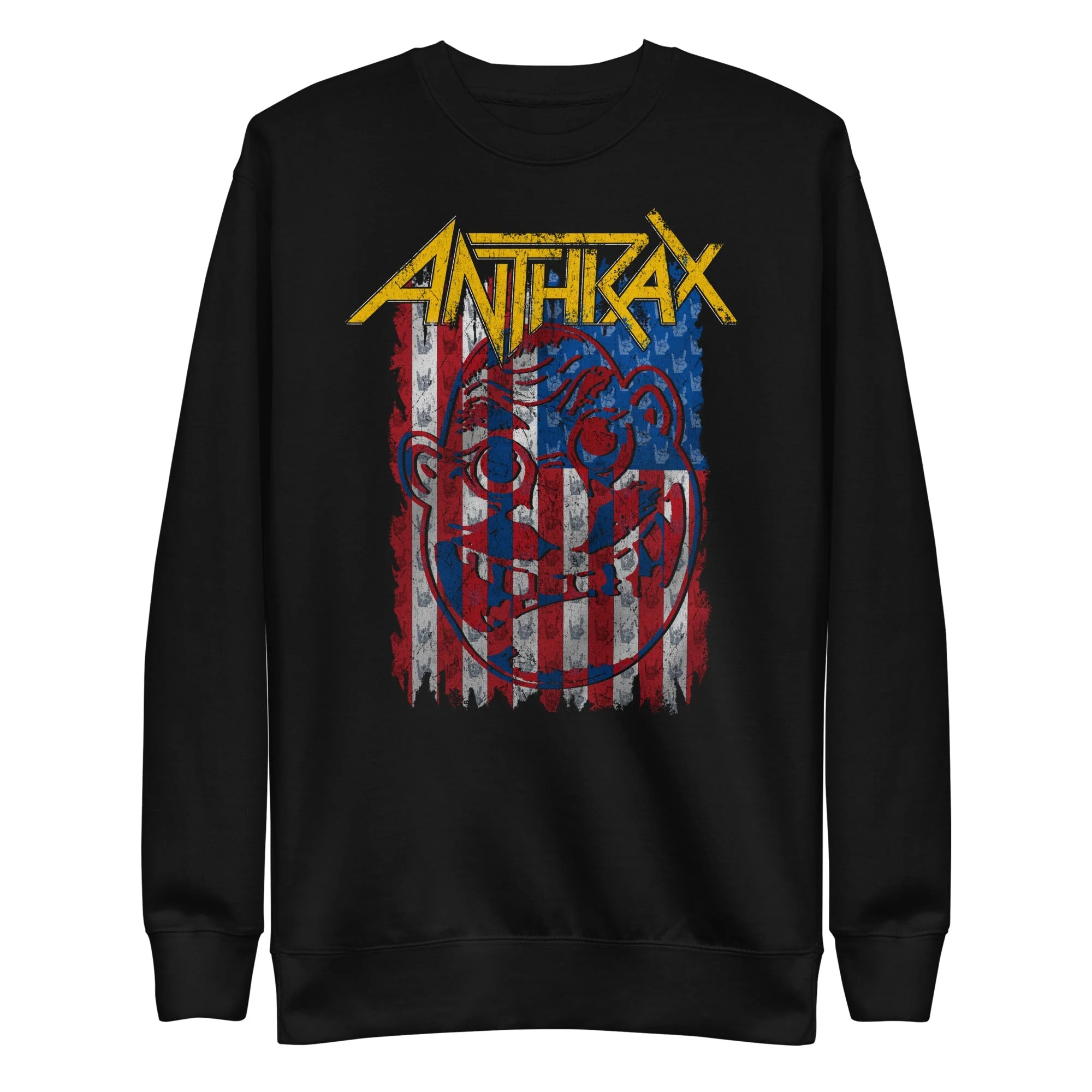 Anthrax - American Flag Sweatshirt - Image 2