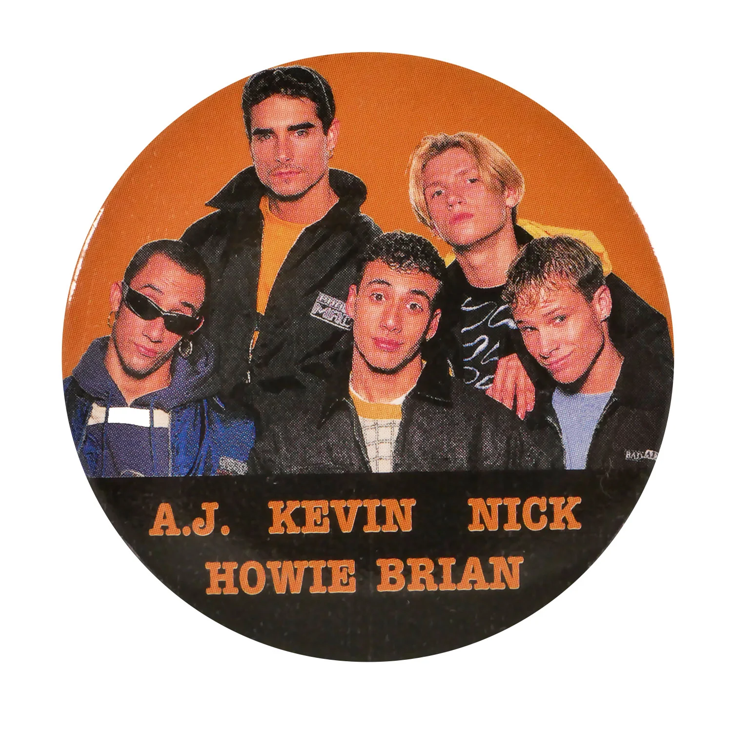 A.J. Kevin Nick Howie Brian Button