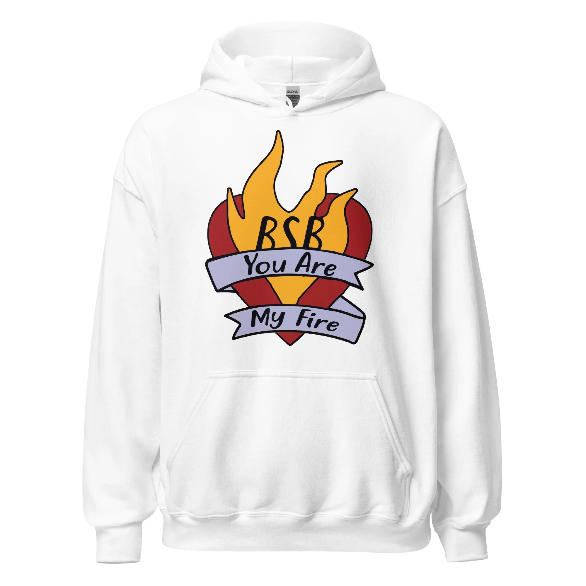 Backstreet Boys - Hand Sketched Fire Hoodie - Image 2