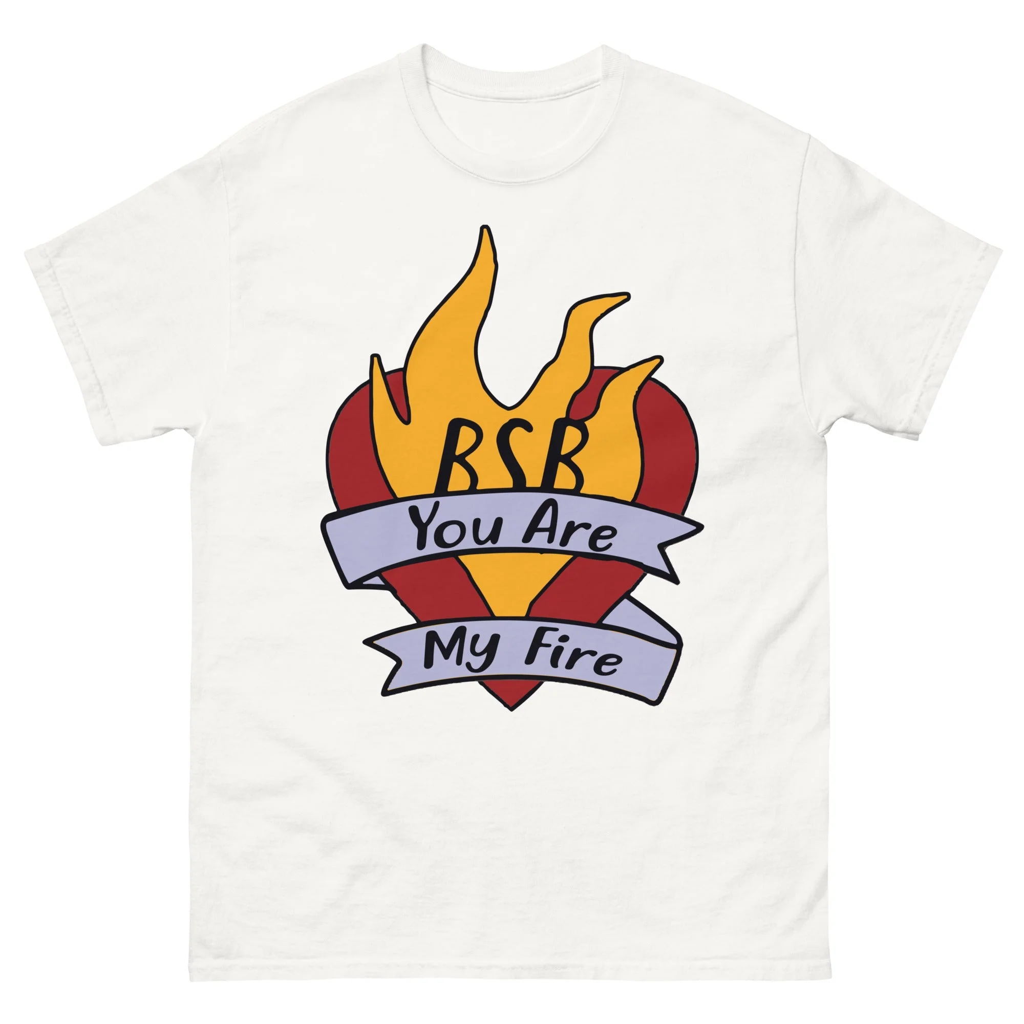 - Backstreet Boys - Hand Sketched Fire T-Shirt