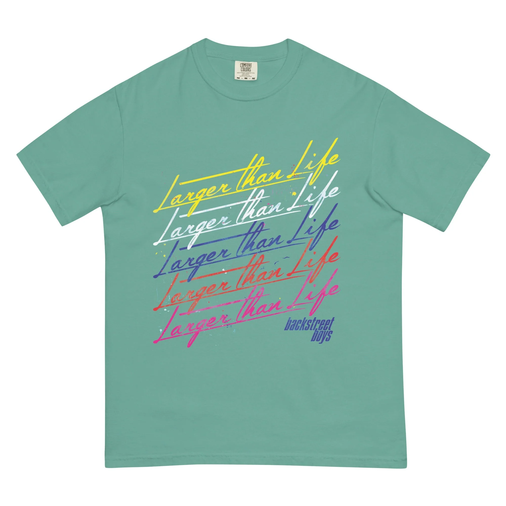 Backstreet Boys - Larger Than Life Mineral Wash T-Shirt