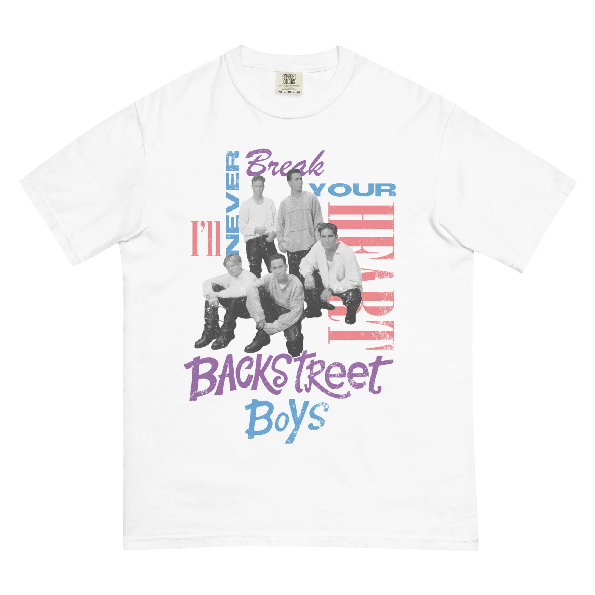 Backstreet Boys - Never Break Mineral Wash T-Shirt