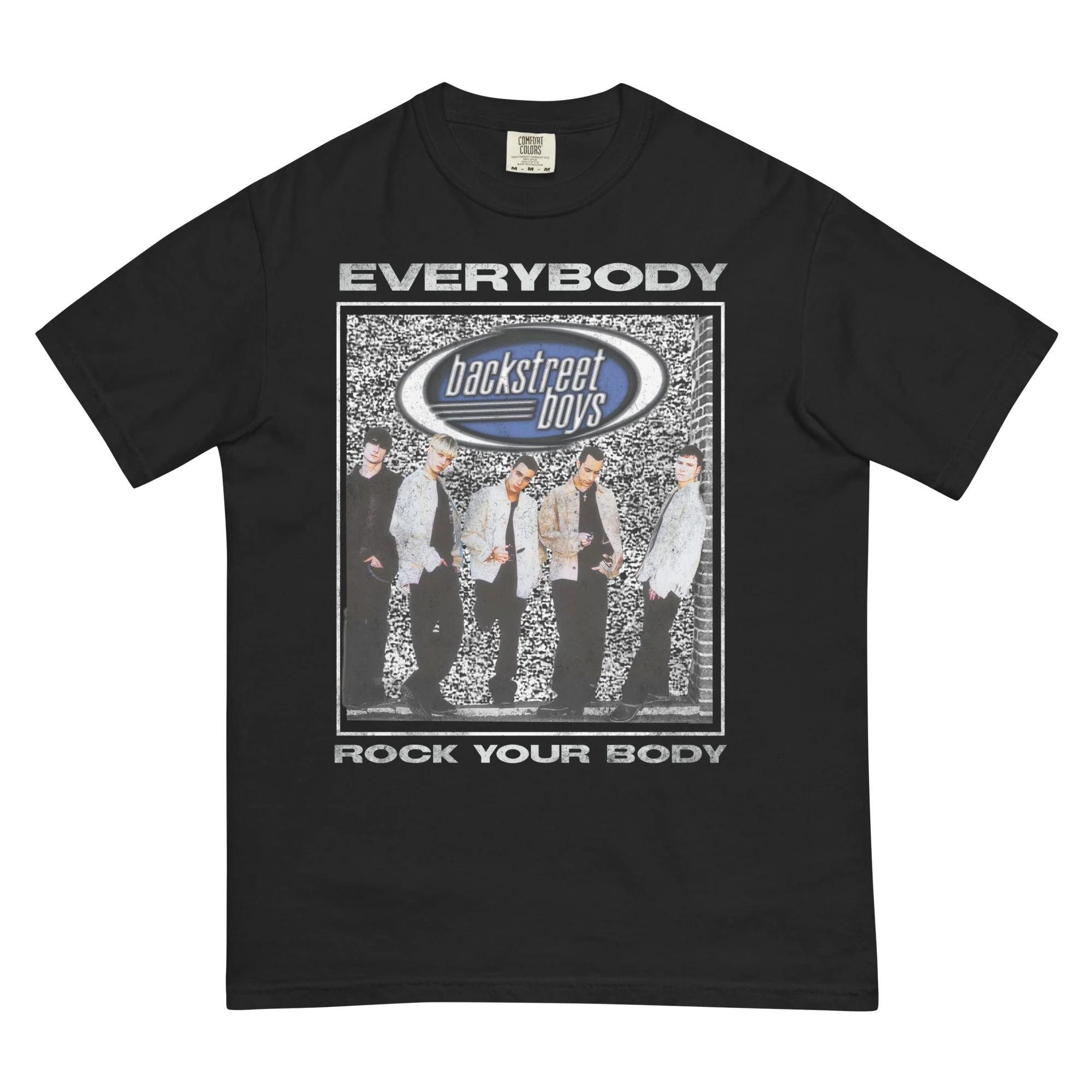 Backstreet Boys - Rock Your Body Mineral Wash T-Shirt