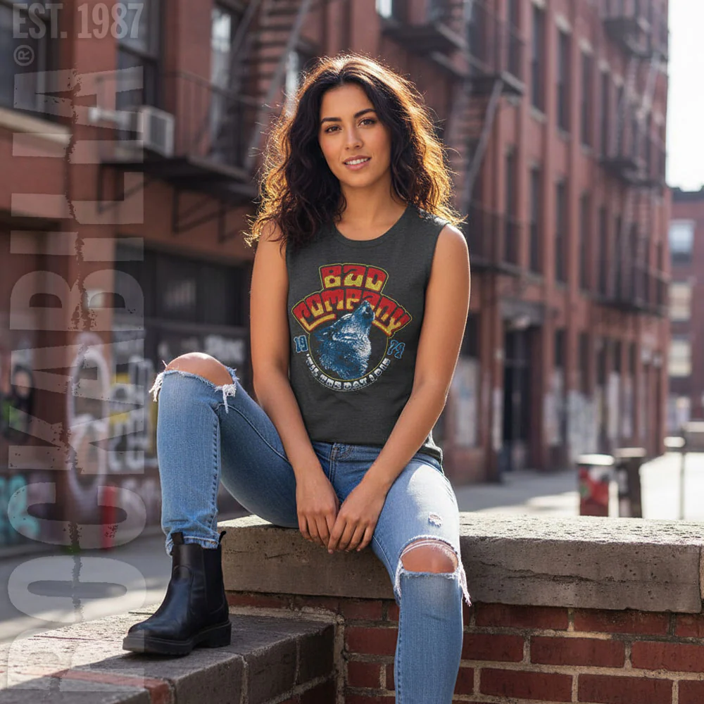 Wolf Head 74 Womens Tank - Image 2