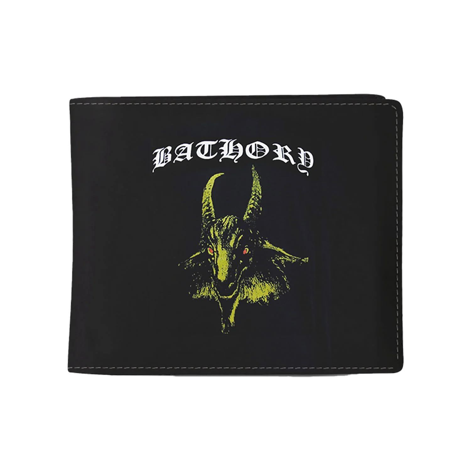 Yellow Goat With Red Eyes Wallet Bi-Fold Wallet