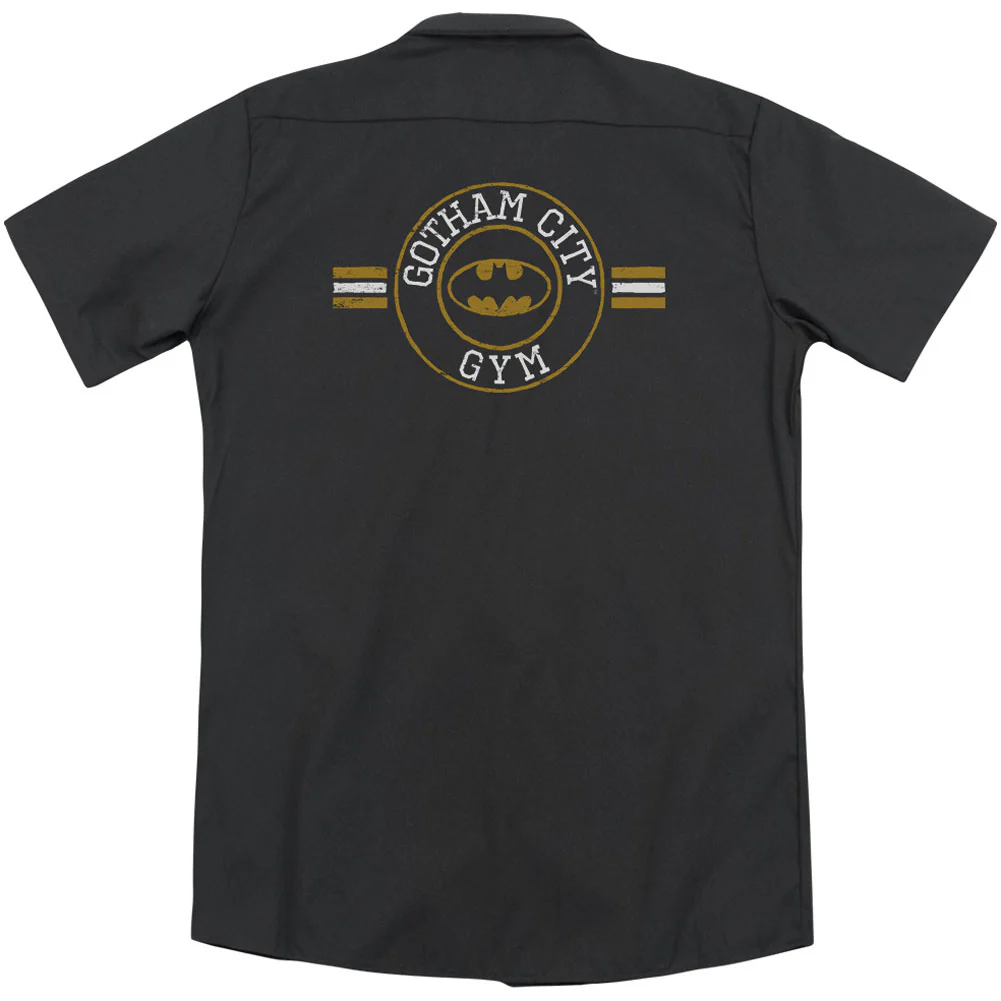 Gotham City Gym (Back Print) Workshirt - Image 2