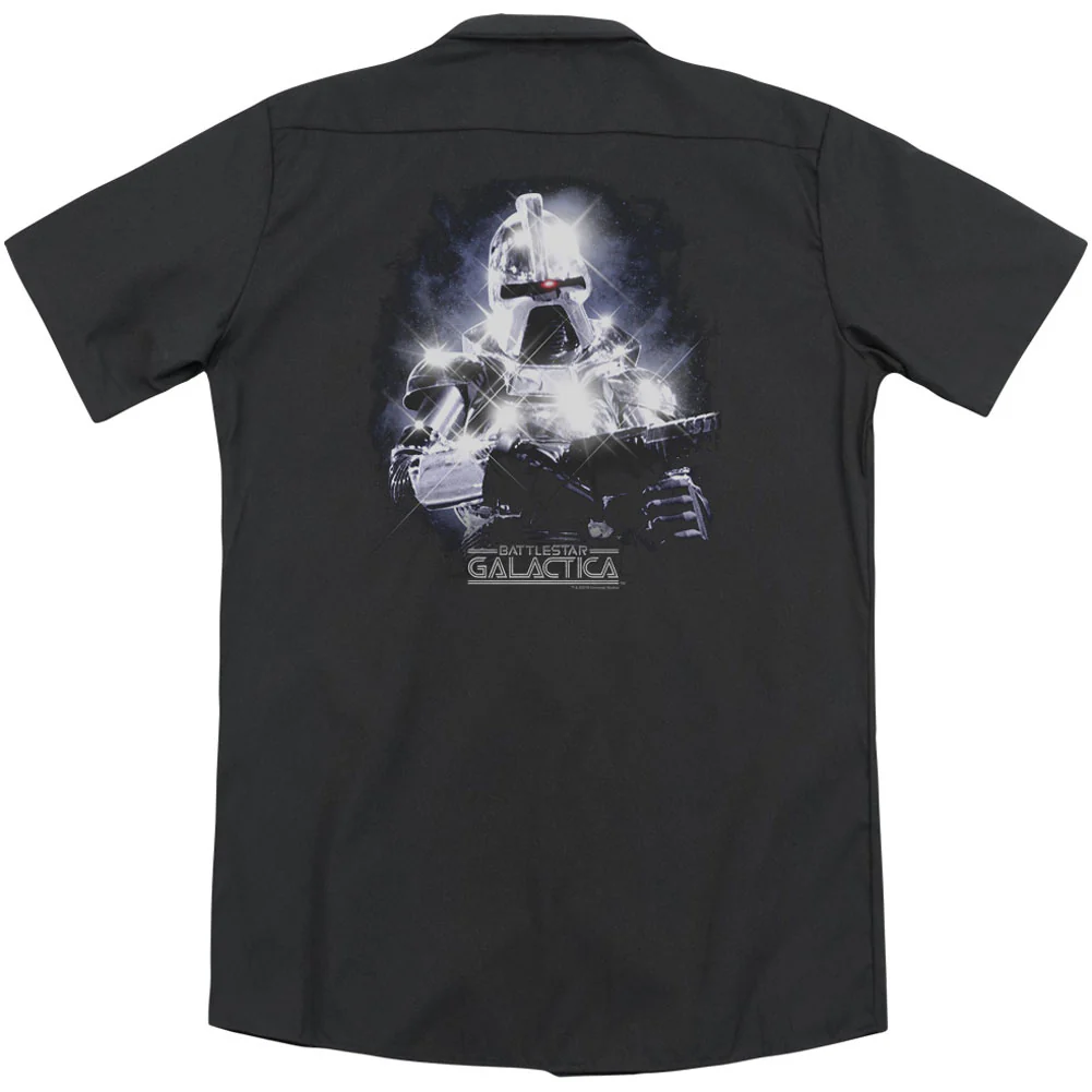 35th Anniversary Cylon (Back Print) Workshirt - Image 2