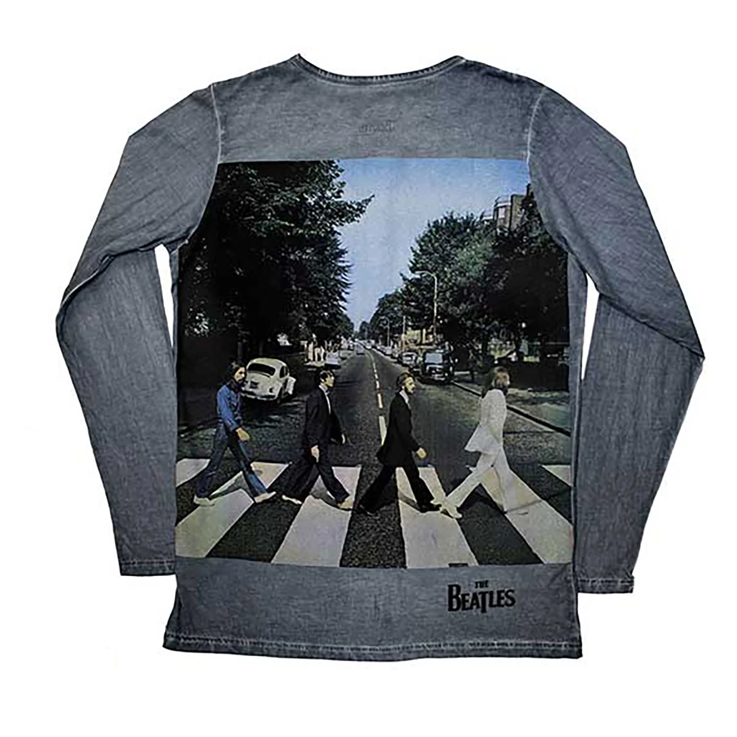 Abbey Road Back Print Stone Wash Stone Wash Long Sleeve - Image 2