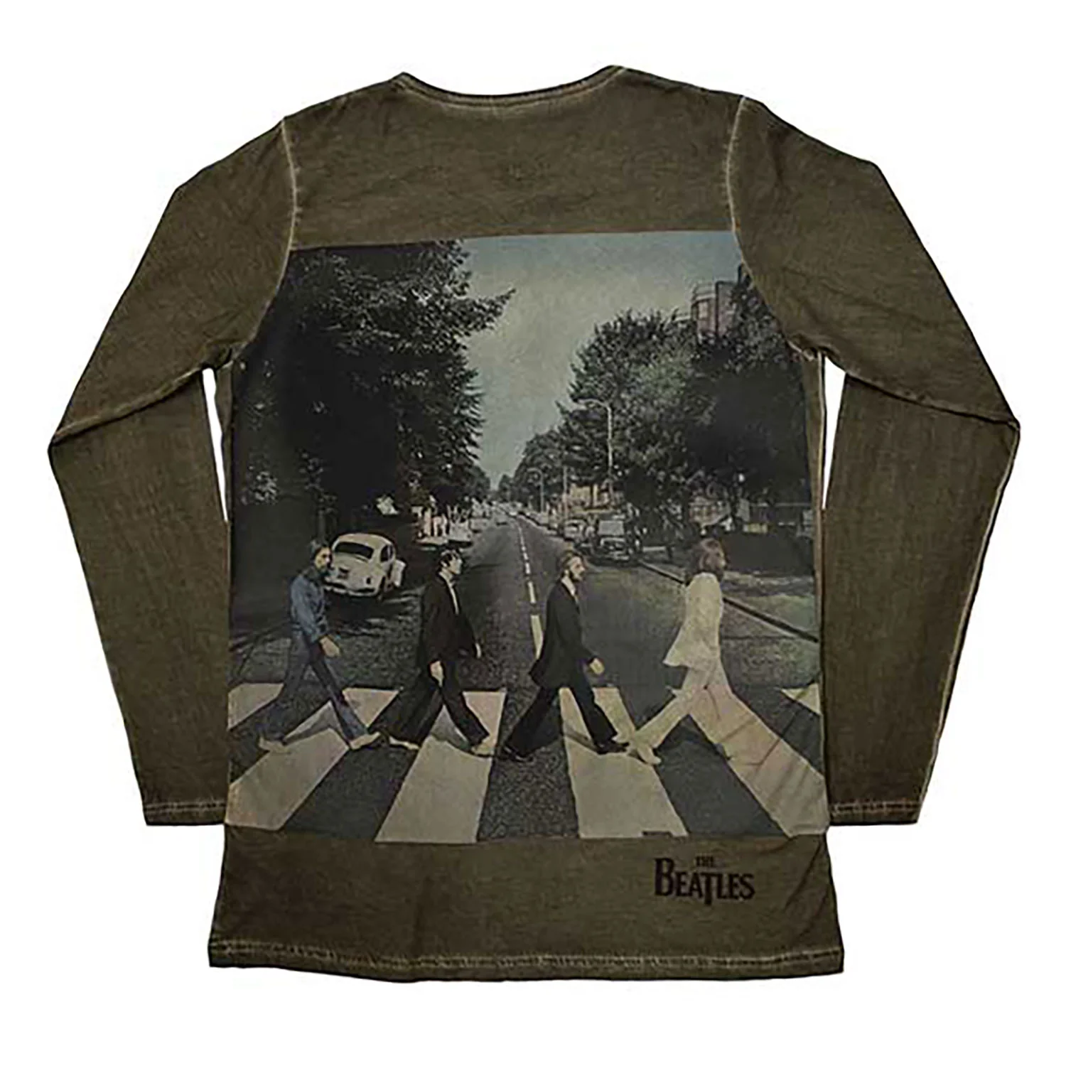Abbey Road Back Print Stone Wash Stone Wash Long Sleeve - Image 2