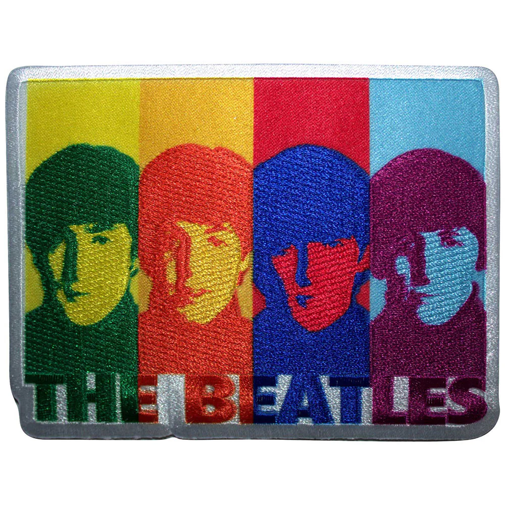 Colour Head Shots Woven Patch