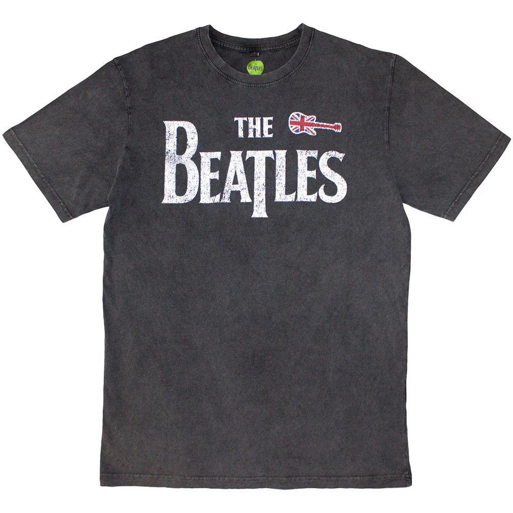 Guitar & Drop T Stone Wash T-shirt