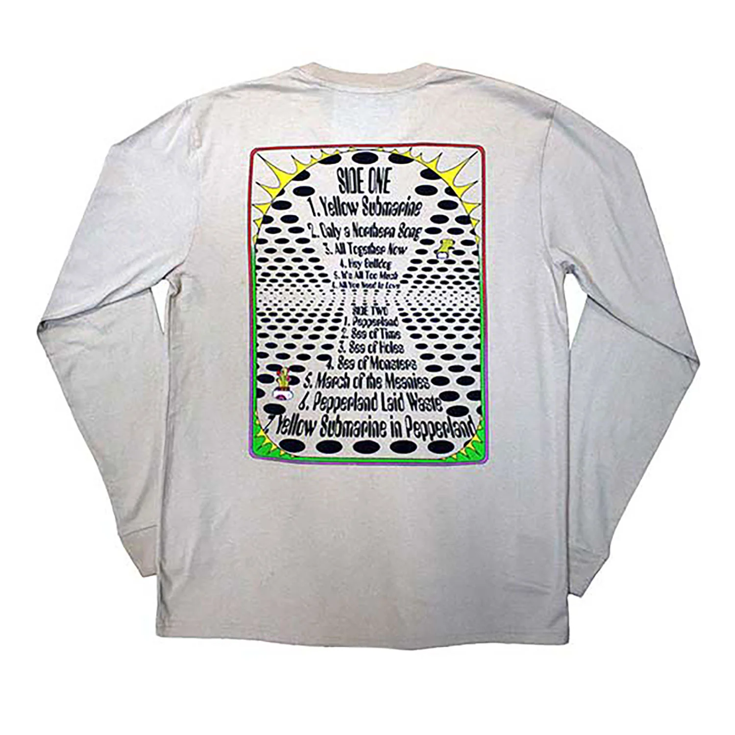 Yellow Submarine Tracklist Long Sleeve - Image 2