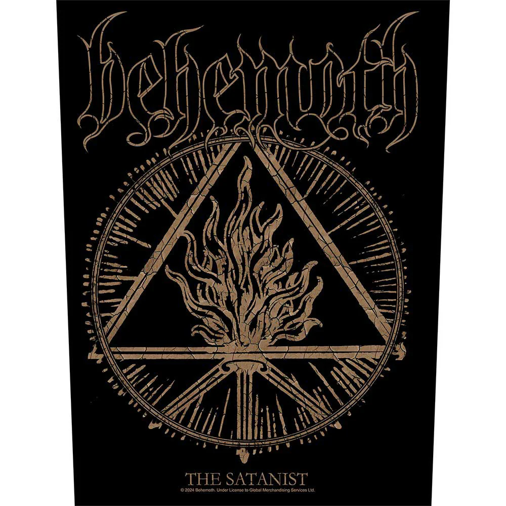 The Satanist Back Patch