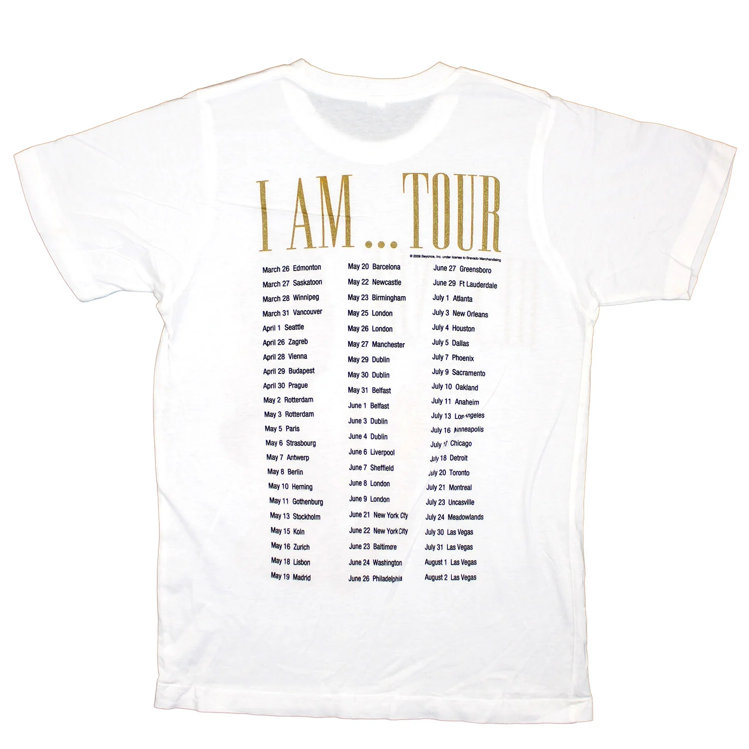 I Am ... Tour T-shirt - Image 2
