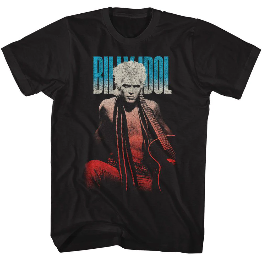 Billy Idol Patriotic Gradient T-shirt