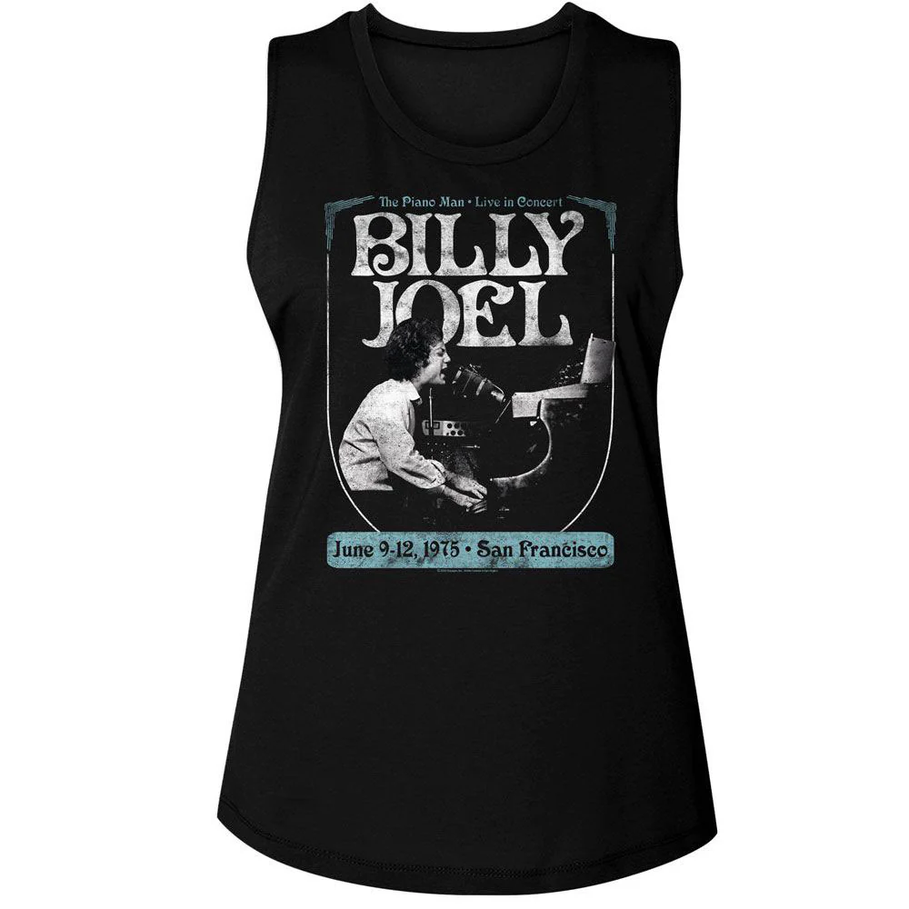 Billy Joel Poster Womens Tank