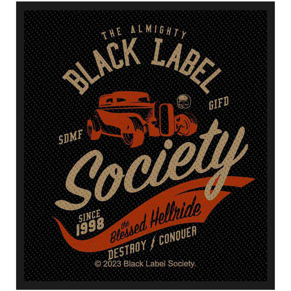 The Blessed Hellride Woven Patch