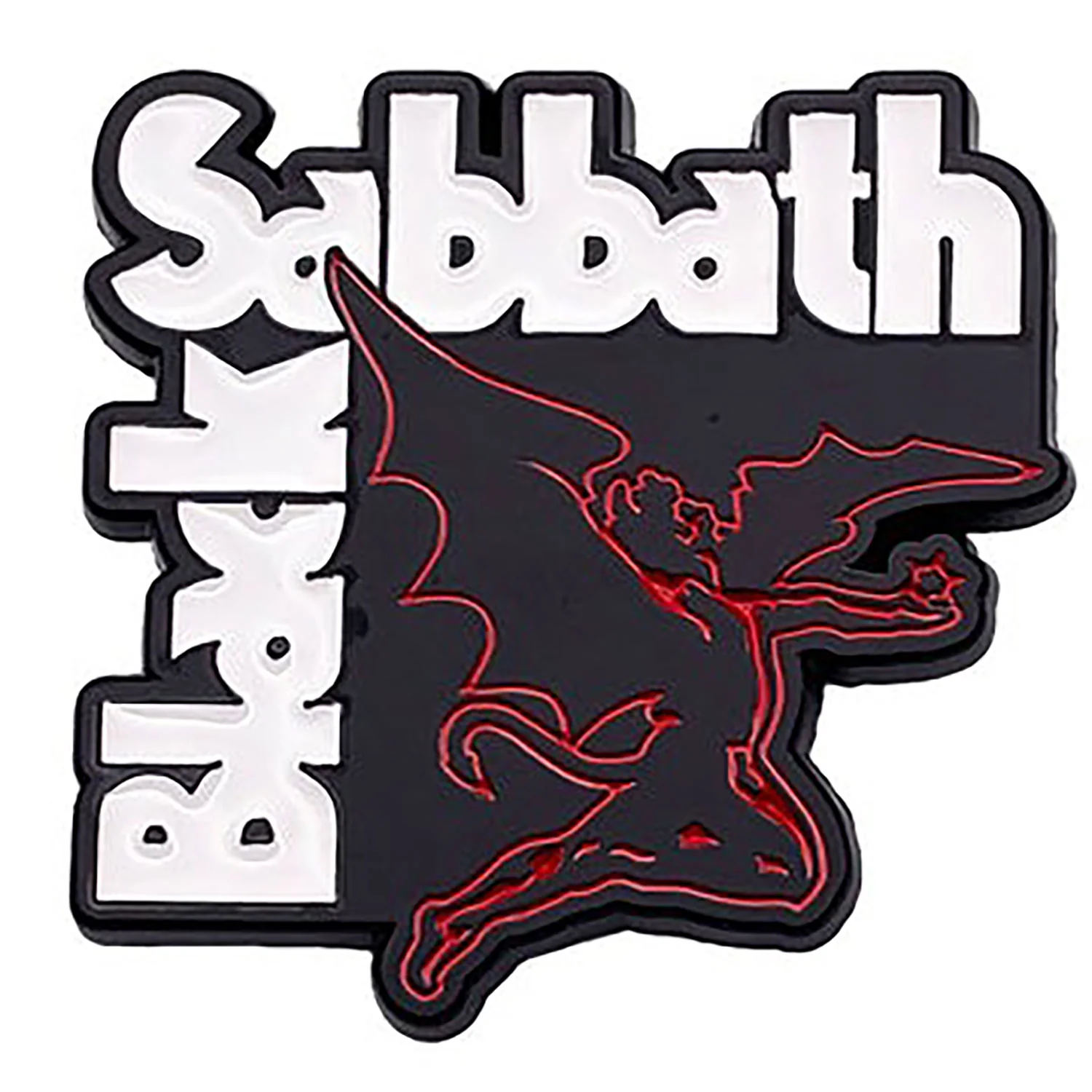 Demon Logo Pewter Pin Badge - Image 2