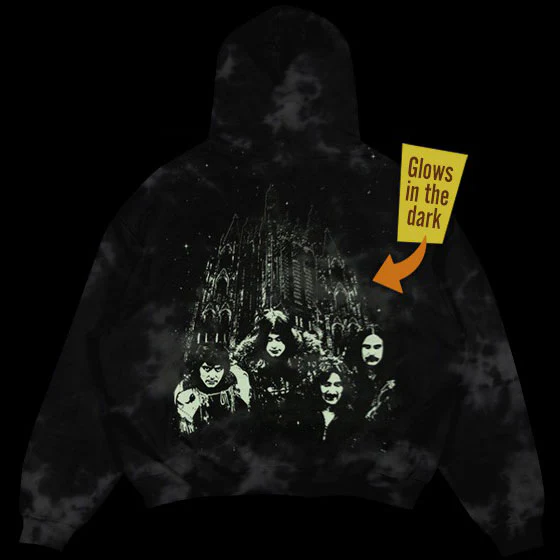 Glow-In-The-Dark Cathedral (Rockabilia Exclusive) Hooded Sweatshirt - Image 3