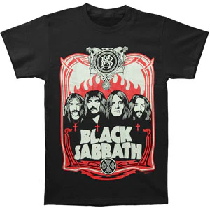 Red Flames Tee T-shirt
