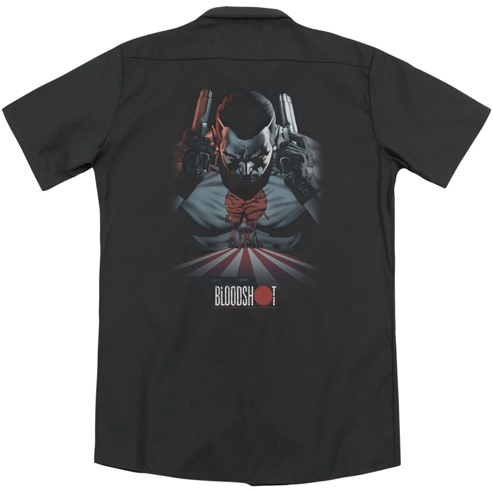 Blood Lines(Back Print) Workshirt - Image 2