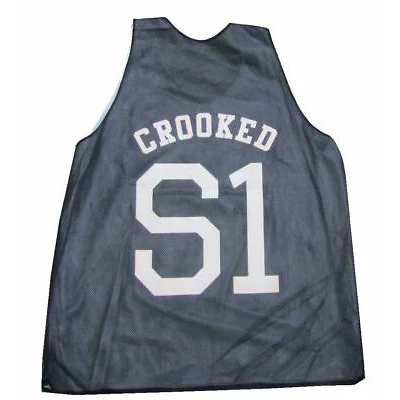 Crooked S1 Mesh Basketball Jersey Basketball Jersey - Image 2