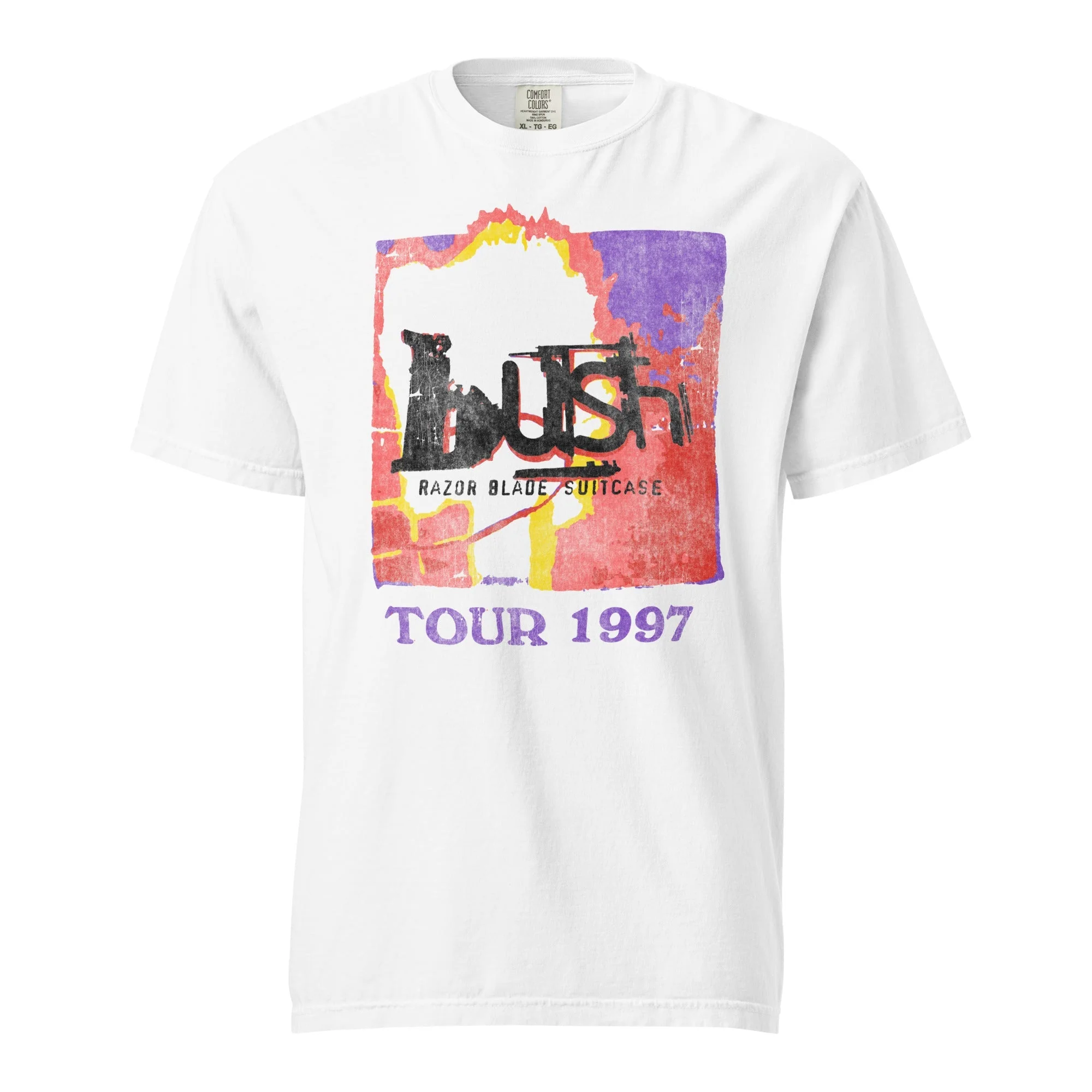 Bush - Razorblade Suitcase Mineral Wash T-Shirt - Image 3