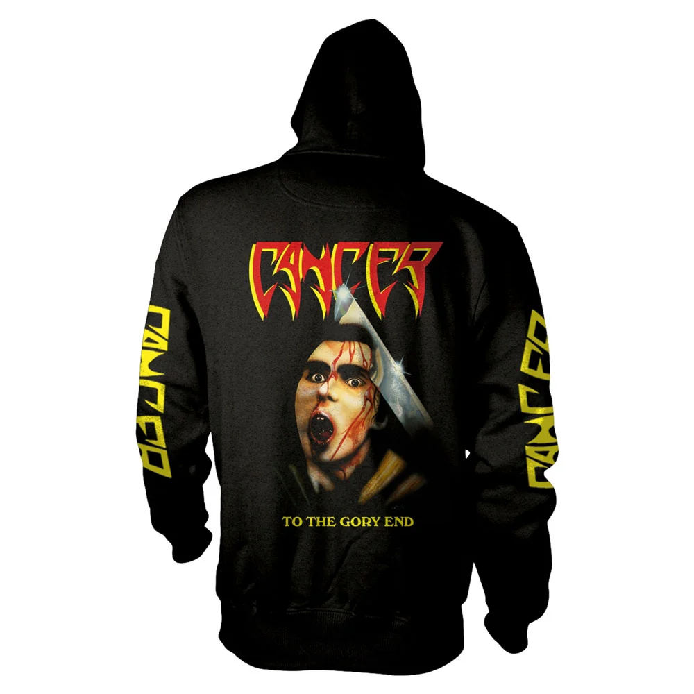 To The Gory End Zippered Hooded Sweatshirt - Image 2