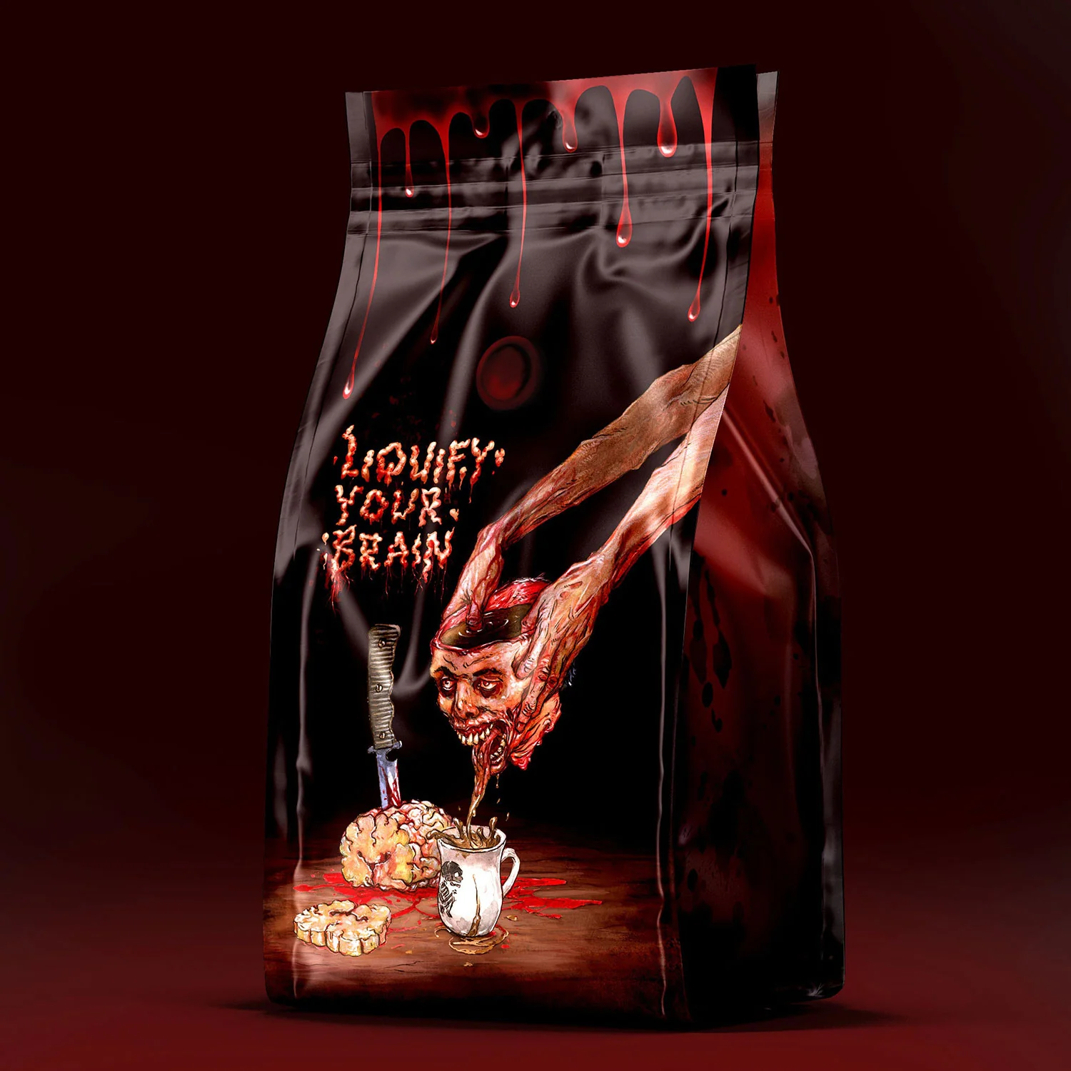 'Beheading & Brewing' Coffee: Bali Blue Moon (12oz) Coarse Coffee - Image 2