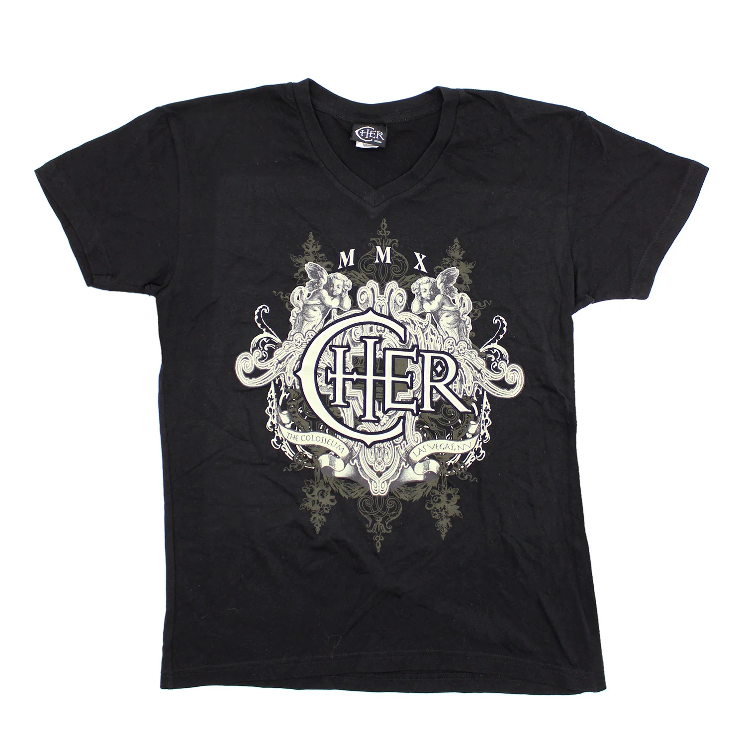 The Colosseum Las Vegas, NV MMX (V-Neck Collar) T-shirt
