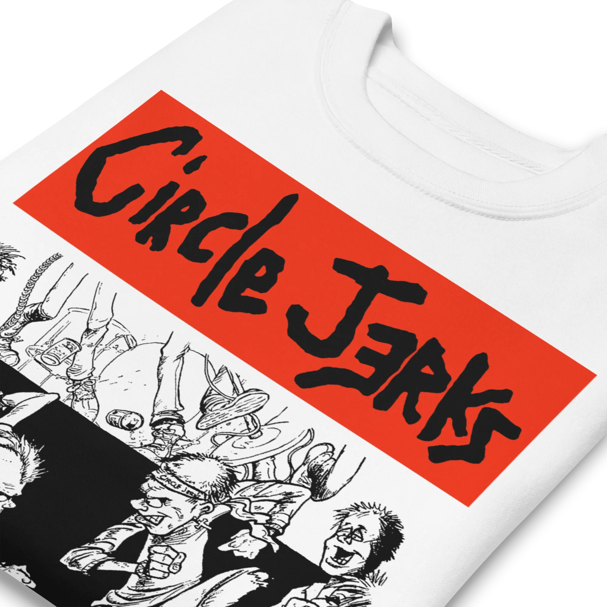 Circle Jerks - 1985 American Tour Vintage Sweatshirt - Image 3